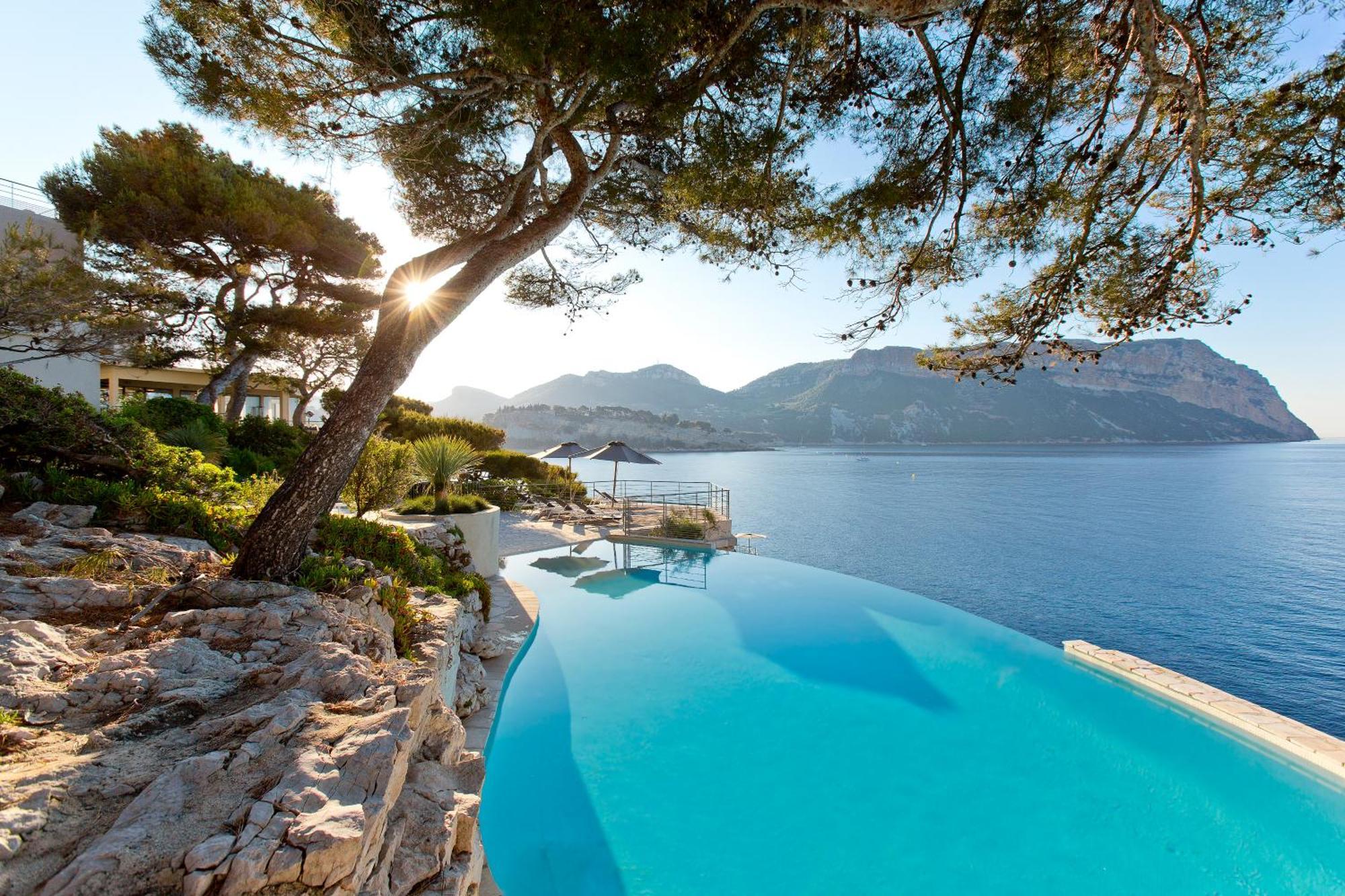 Hotel Les Roches Blanches Cassis Bagian luar foto