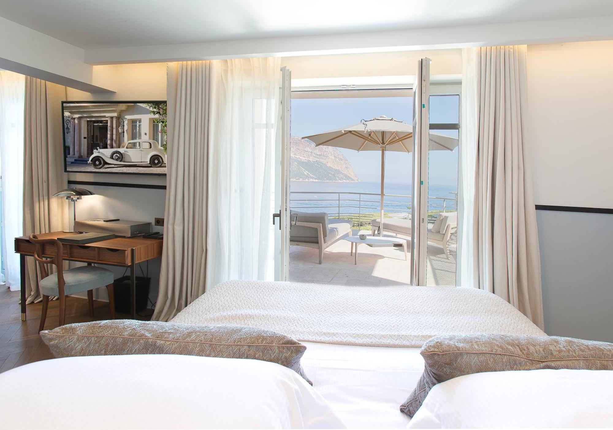 Hotel Les Roches Blanches Cassis Bagian luar foto