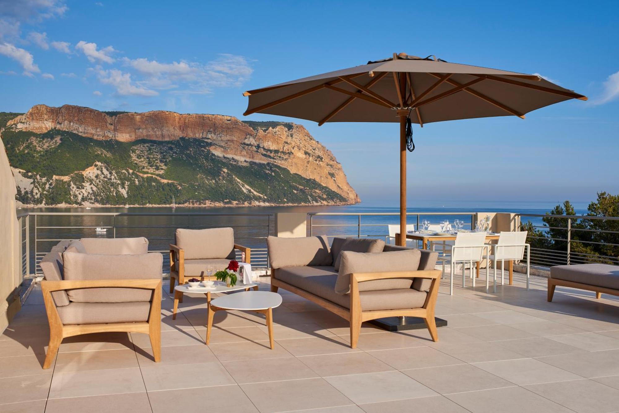 Hotel Les Roches Blanches Cassis Bagian luar foto