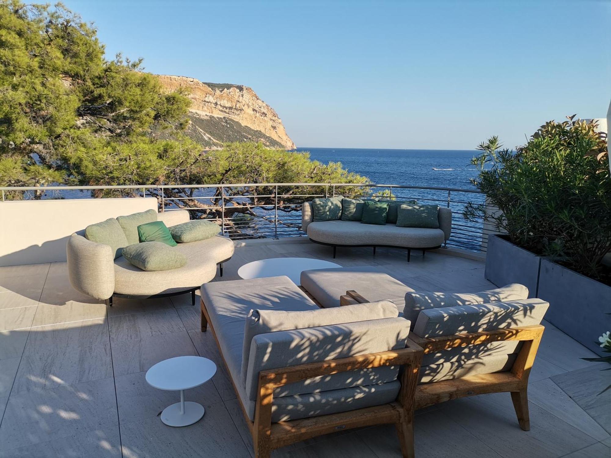 Hotel Les Roches Blanches Cassis Bagian luar foto