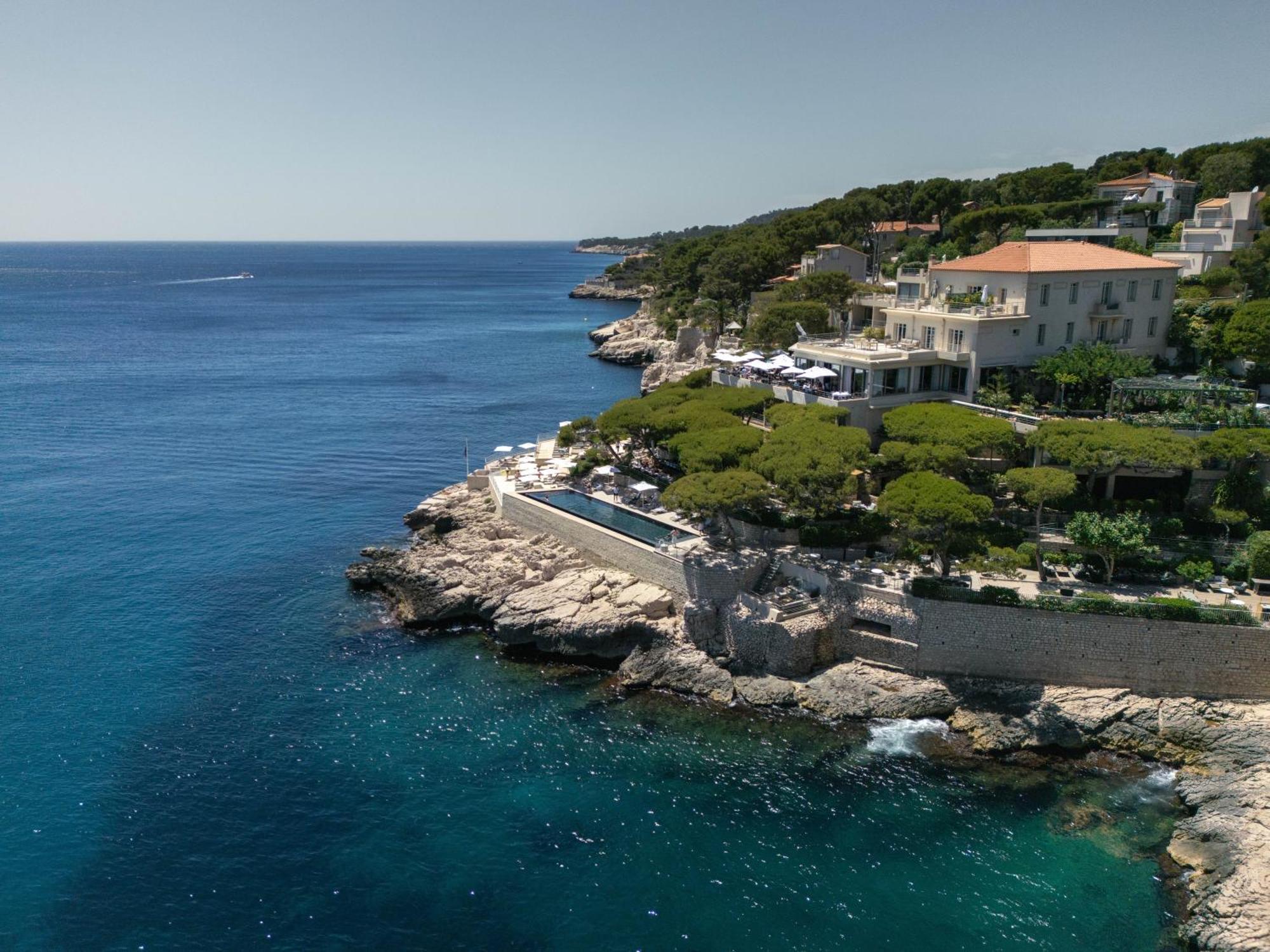 Hotel Les Roches Blanches Cassis Bagian luar foto